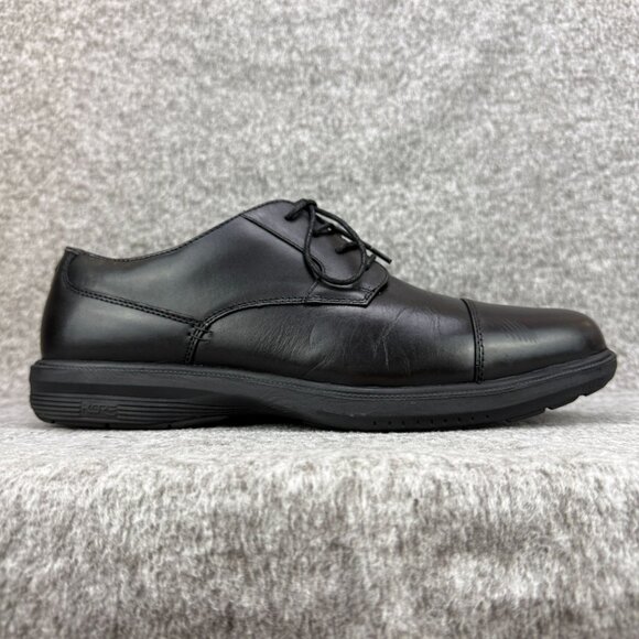 ✅Nunn Bush Melvin Street Oxfords Mens 13M Black Leather Cap-Toe KORE Technology - Picture 12 of 12